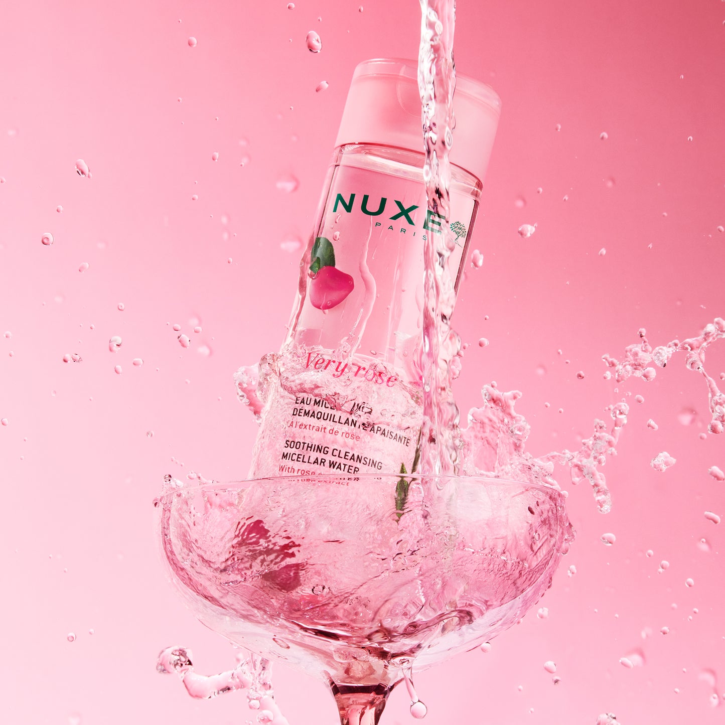 NUXE Very Rose Cleansing Hydrating 3-In-1 Micellar Water (200ml)