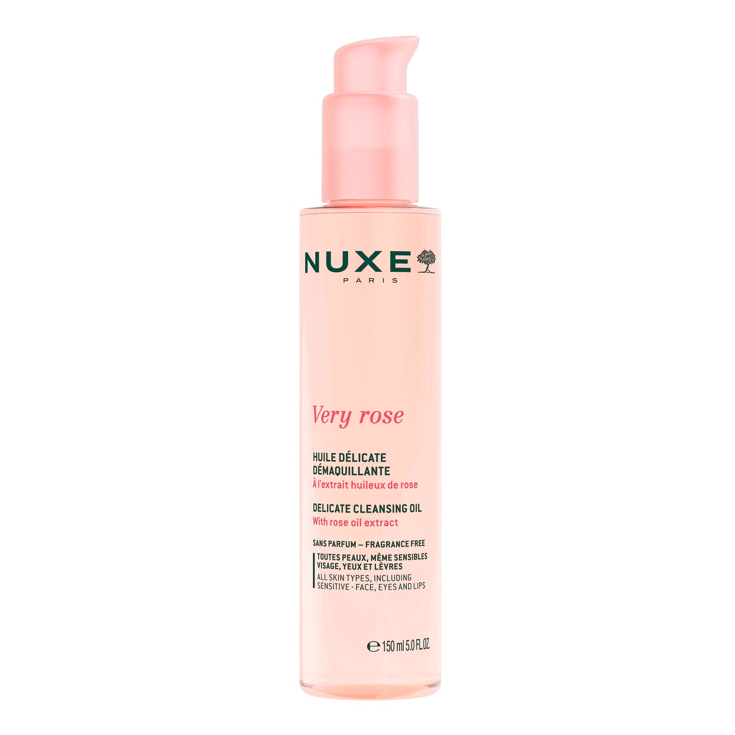 NUXE Very Rose Cleansing Delicate Cleansing Oil (150ml)