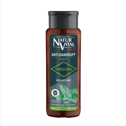 [BUNDLE OF 2] NaturVital Anti Dandruff Shampoo Normal / Greasy / Hair Loss ( 2 x 300ml)