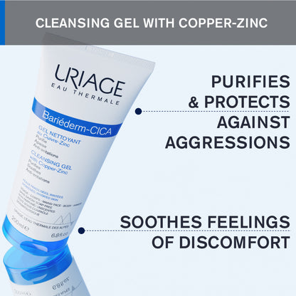 Uriage Bariederm Cleansing Cica-Gel