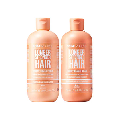 (Bundle) Hairburst Shampoo for Dry & Damaged Hair 350ml + Hairburst Conditioner for Dry and Damaged Hair 350ml