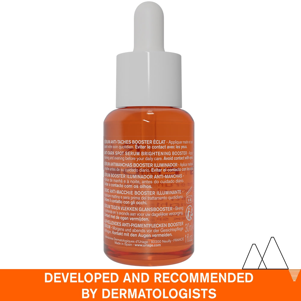 Uriage Depiderm Anti-dark Spot Brightening Booster Serum 30ml for Dark Spots, Dull Complexion