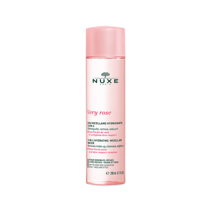 NUXE Very Rose Cleansing Hydrating 3-In-1 Micellar Water (200ml)